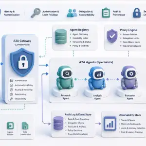 A2A and MCP Agent Security: Identity, Delegation, and Audit Trails