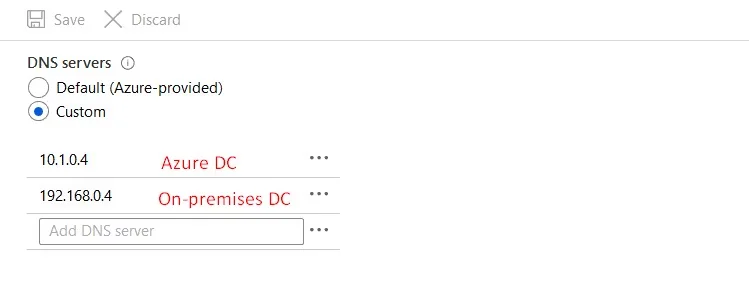 configure dns server