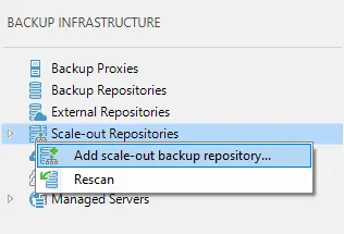 Scale-out repository