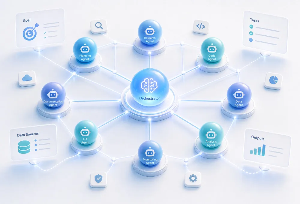 Six multi-agent orchestration patterns for production