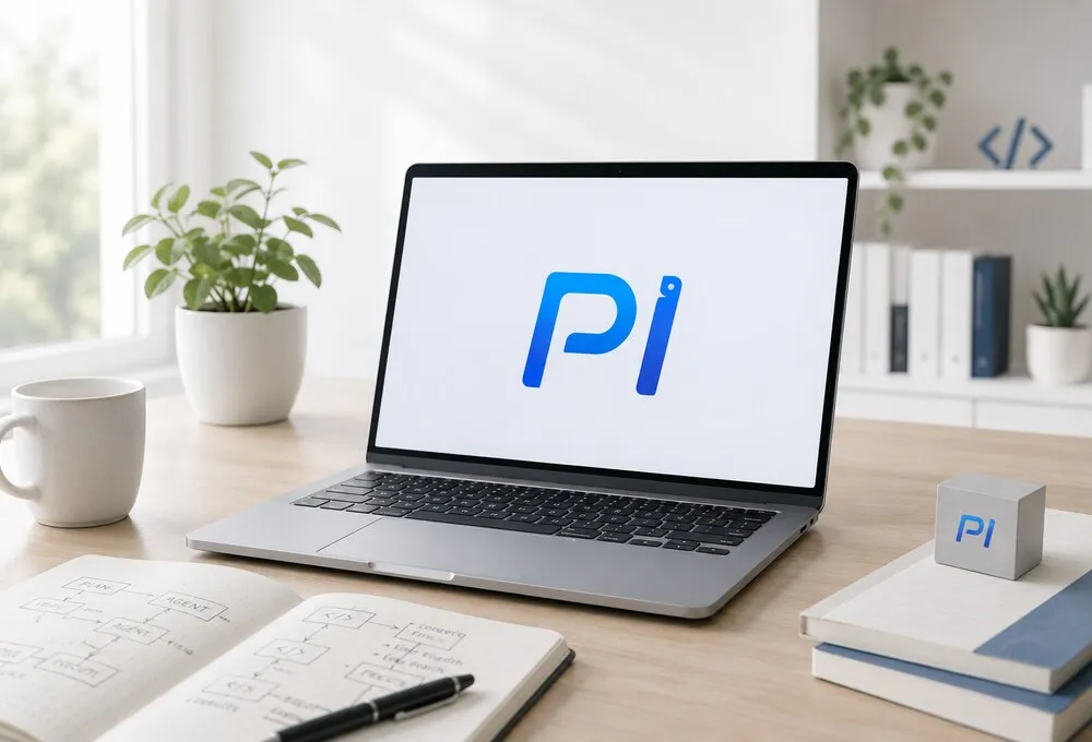 Pi coding agent as a minimal hackable terminal harness